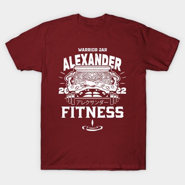 The Warrior Jar Fitness T-Shirt by logozaste